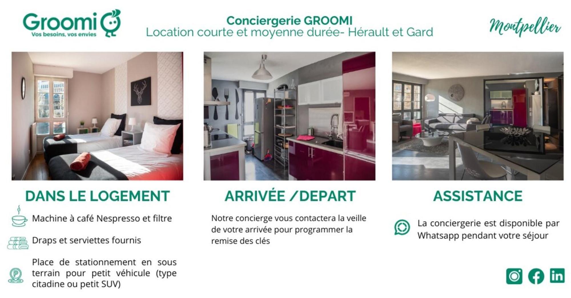 L' Antigone - Air Conditioning Wifi And Parking! مونبيلييه المظهر الخارجي الصورة